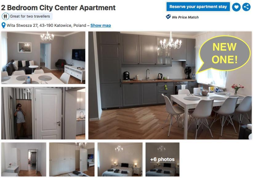 1 Bedroom City Center Apartment คาโตวีตเซ ภายนอก รูปภาพ